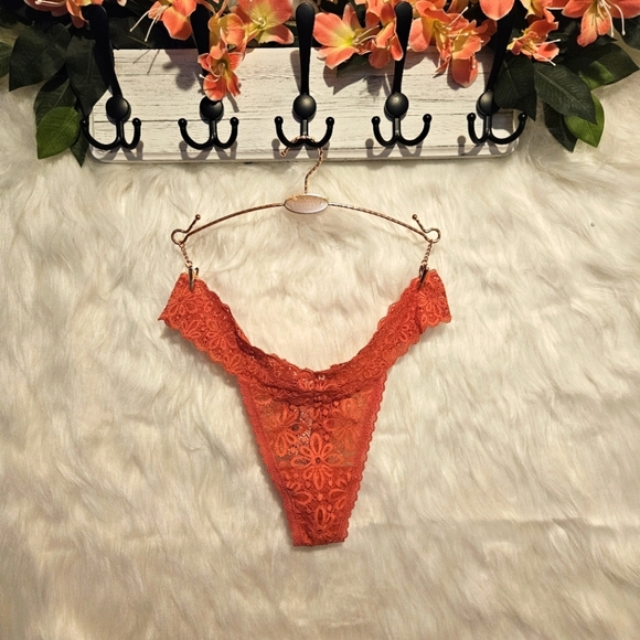 Victoria's Secret Lace Corset Thong - Picture 1 of 5